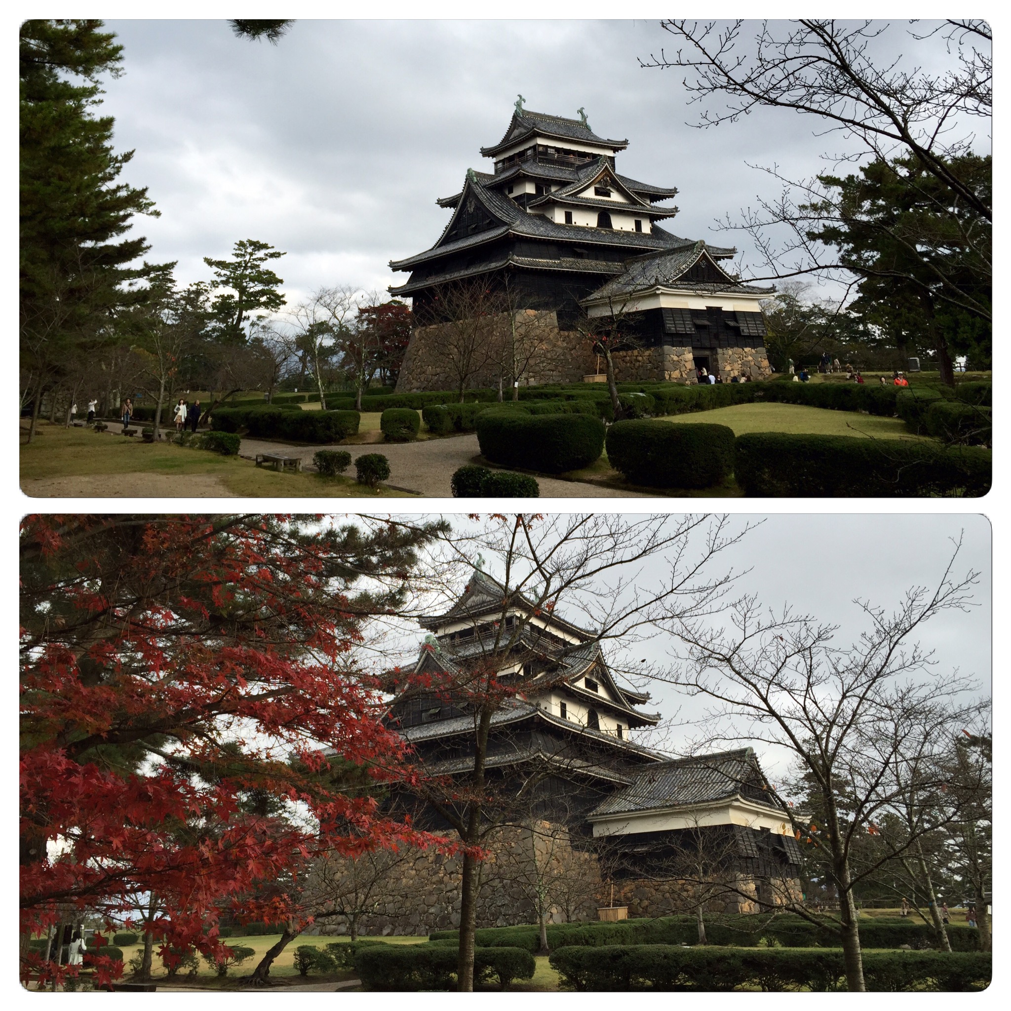 松江城の写真が綺麗に撮れる場所