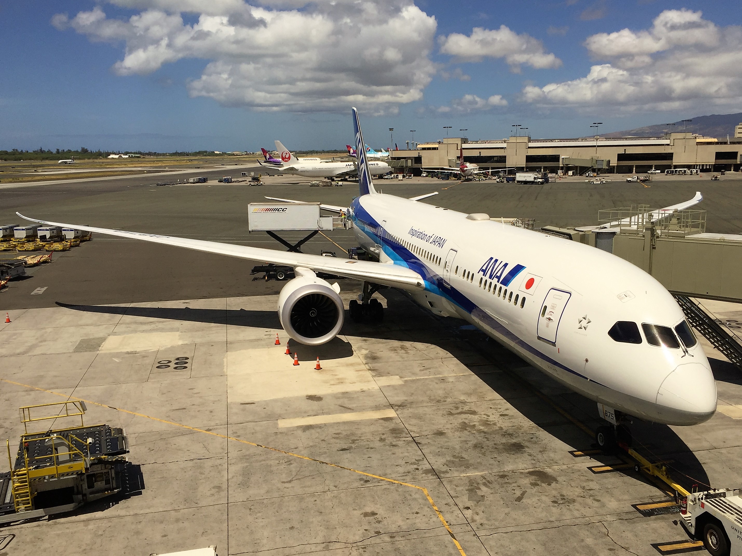 ANAマイルを貯める方法を教えます。ANA特典航空券でハワイ旅行へ行く。ホノルル　アウラニの旅。